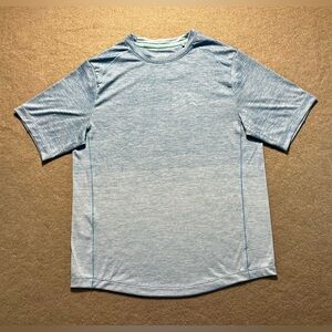 Tommy Bahama Men’s Oasis Fade Islandzone Blue Short Sleeve Poly Small